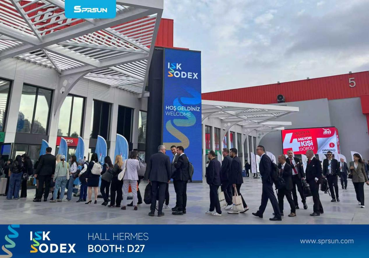 SPRSUN на выставке ISK-SODEX 2025 Турция: новаторство в будущем экологически чистой энергетики с помощью инновационной технологии тепловых насосов