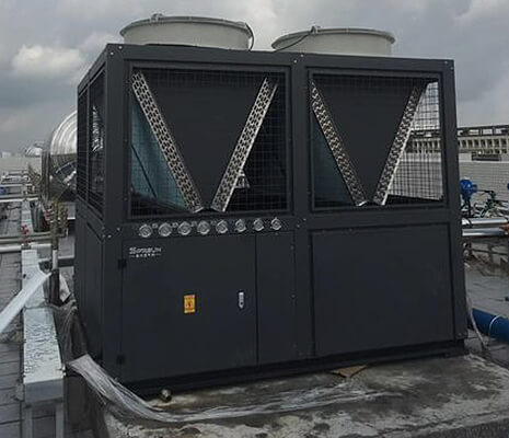 Проект теплового насоса в Китае